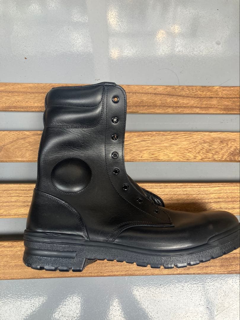 消防　安全靴　編上げ靴　新品