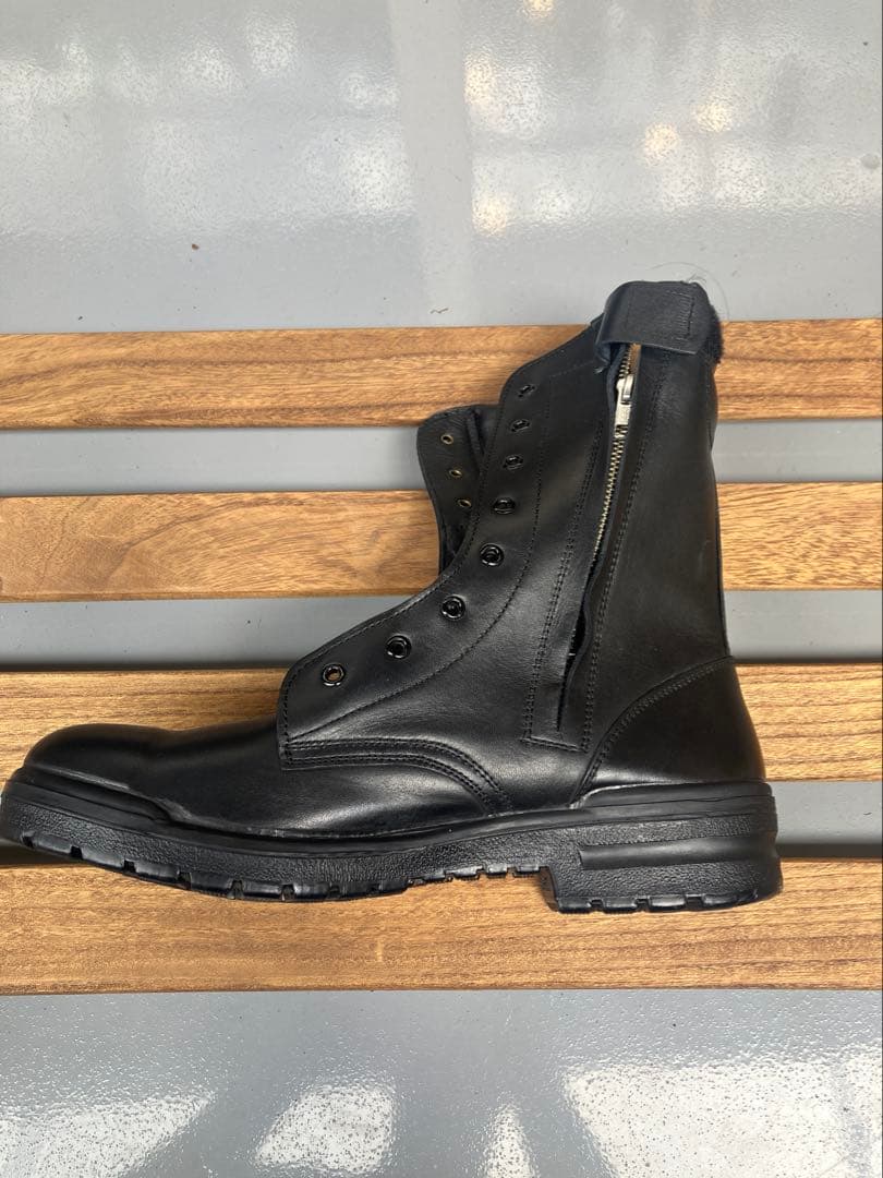 消防　安全靴　編上げ靴　新品