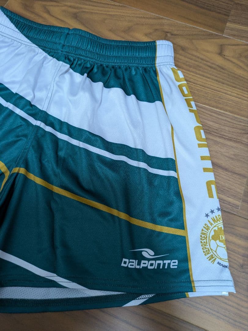 ☆グリーン　dalponte　バレーボール　ゲームパンツ　パンツ　アシックス