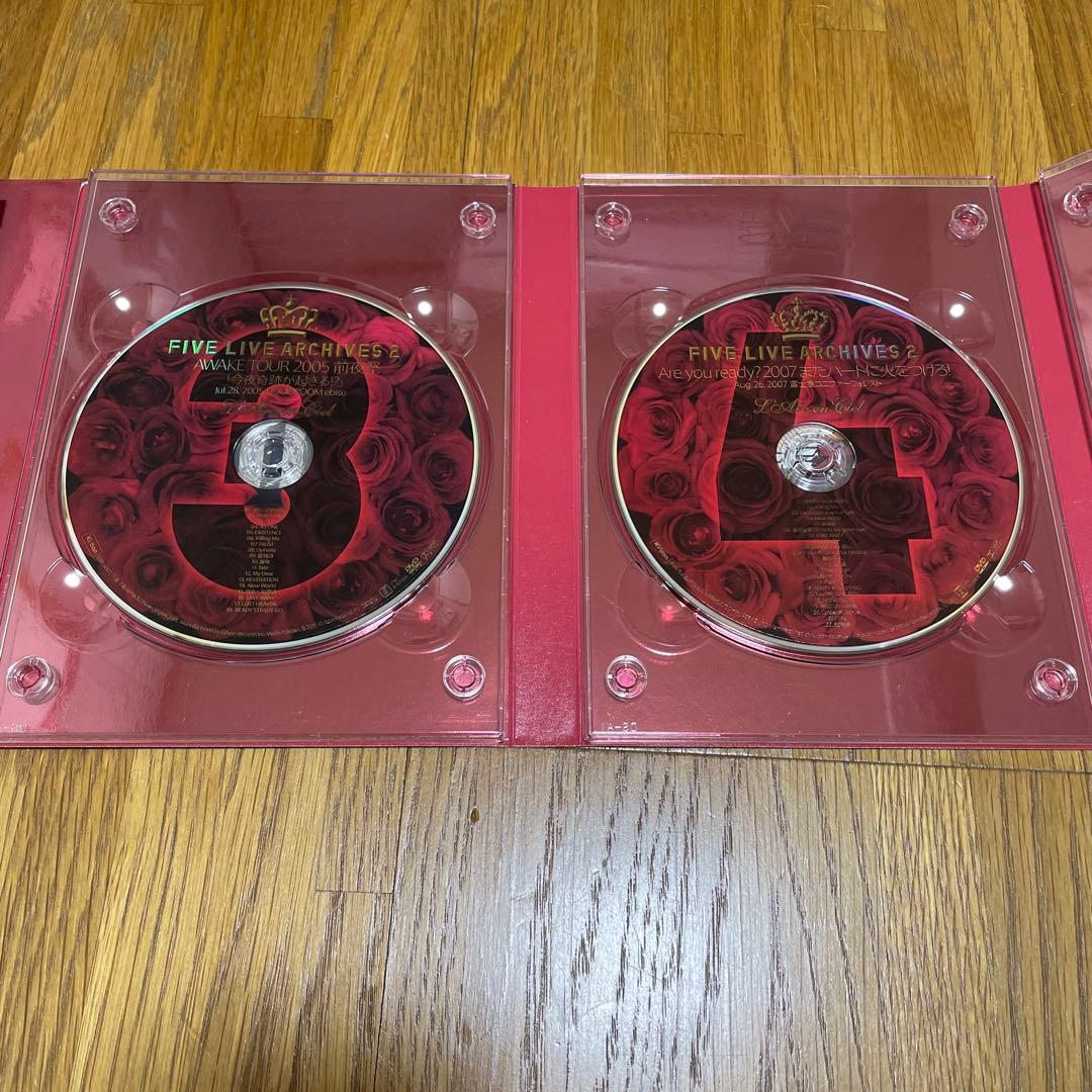 L'Arc〜en〜Ciel ラルク FIVE LIVE ARCHIVES 2