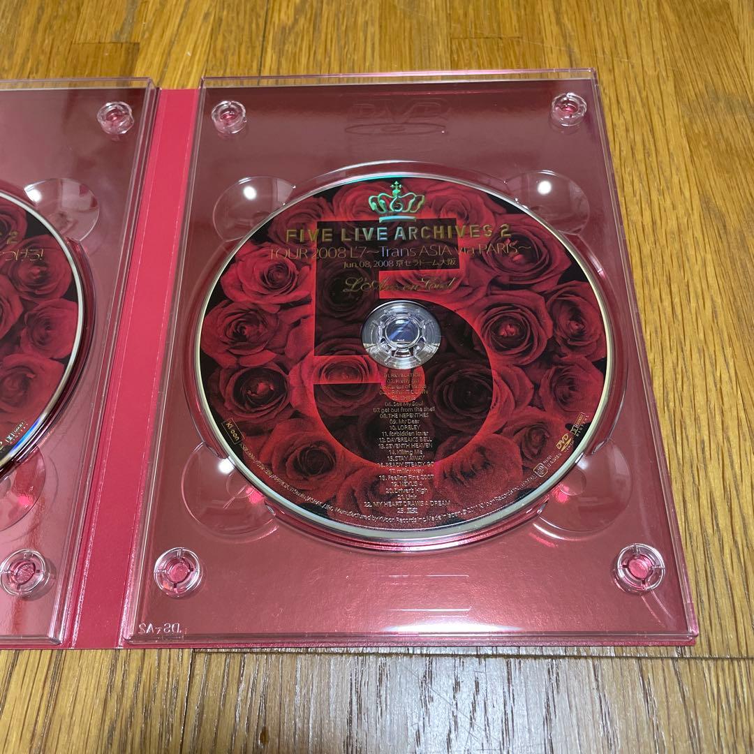 L'Arc〜en〜Ciel ラルク FIVE LIVE ARCHIVES 2