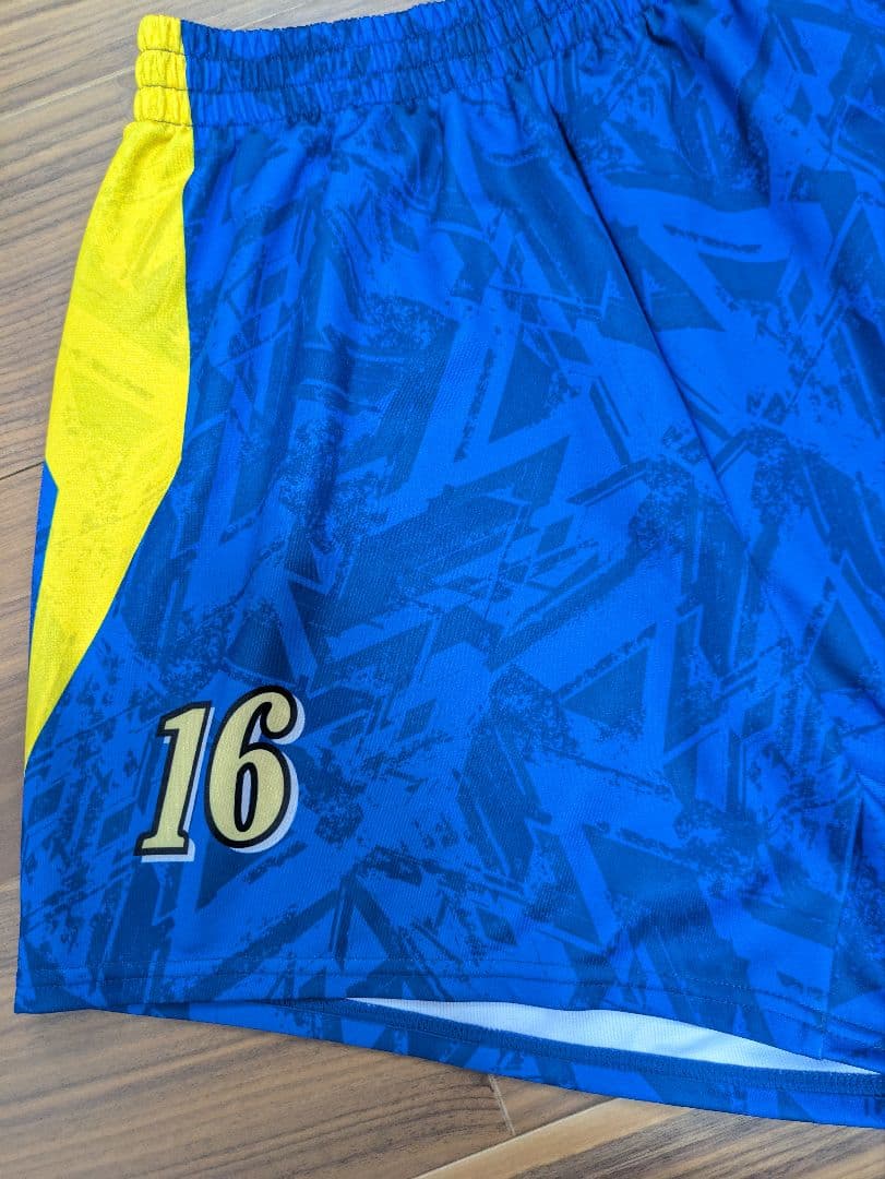 ⭐激レア　DESCENTE　デサント　バレーボール　ゲームパンツ　国体　ブルー