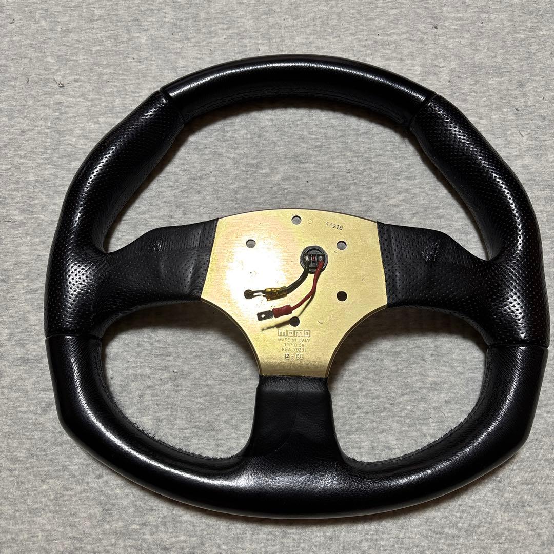 希少　momo COMMANDO φ34 D-TYPEゴールド レアカラー正規品