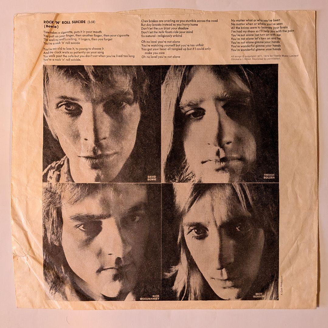 や*ん様 UK初期 (1E/1E)デヴィッド・ボウイ ZIGGY STARDUS