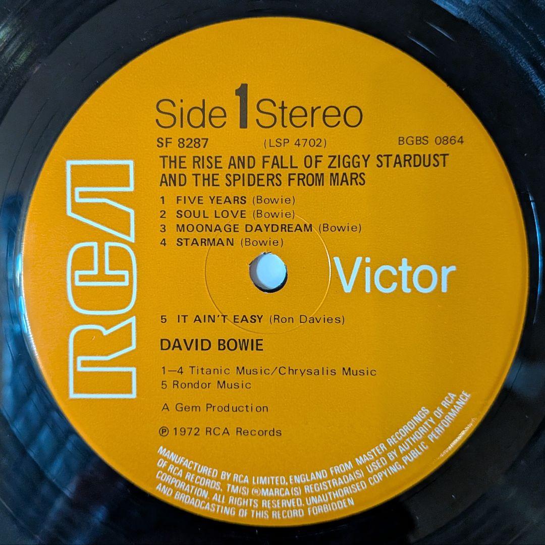 や*ん様 UK初期 (1E/1E)デヴィッド・ボウイ ZIGGY STARDUS