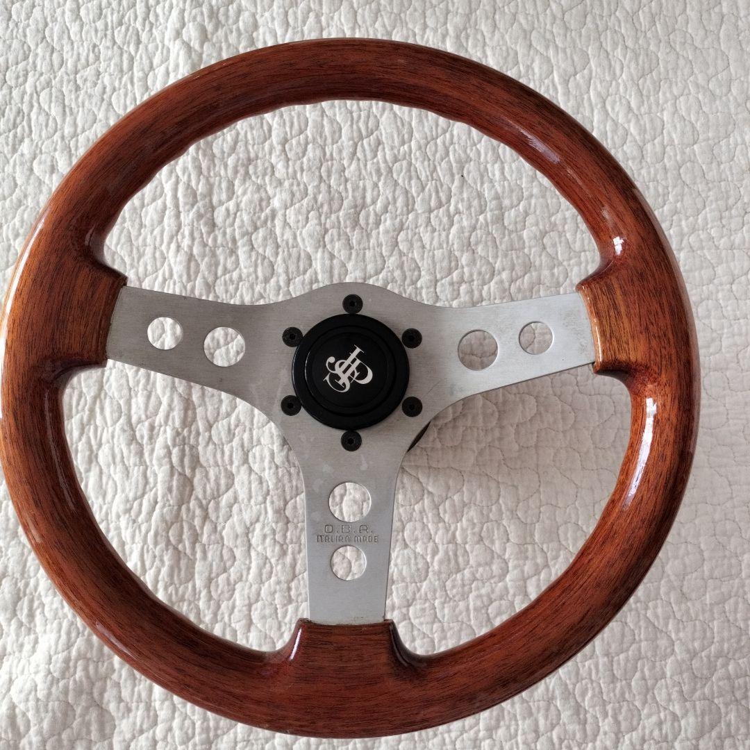 【中古品】O.B.A　ハンドル　木目調