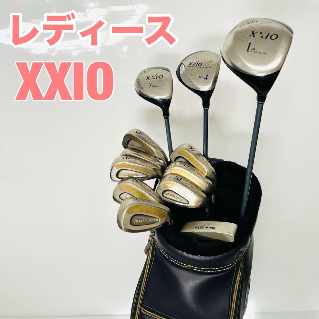 女性用　XXIO ゼクシオ　ヨネックス　レディース　ゴルフセット　ゴルフ一式　L