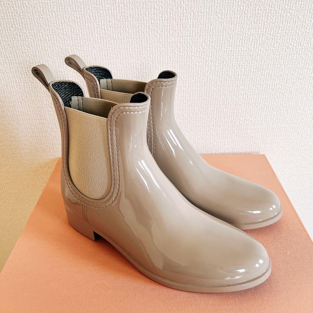 【FABIO RUSCONI】 サイドゴアレイン ブーツ