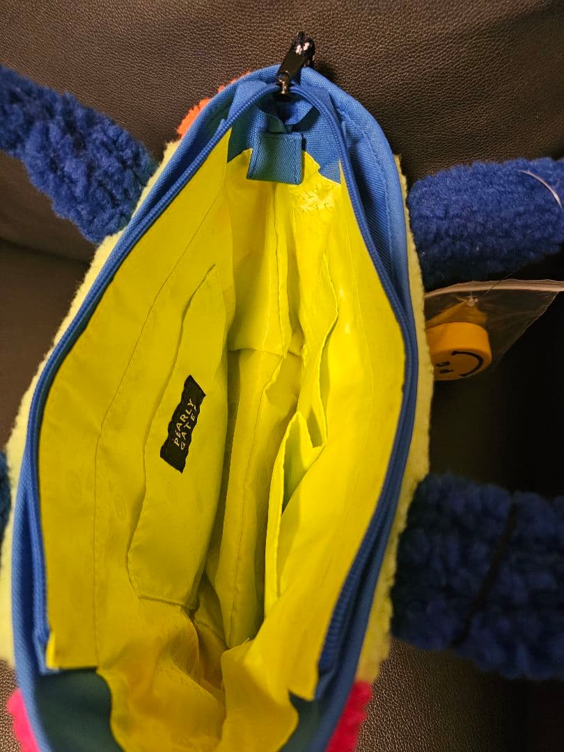 パーリーゲイツ カートバッグ 新品 未使用　ボア　フリース　もこもこ