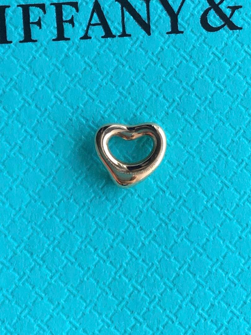 TIFFANY&Co.ティファニー　Au750 オープンハートペンダントトップ