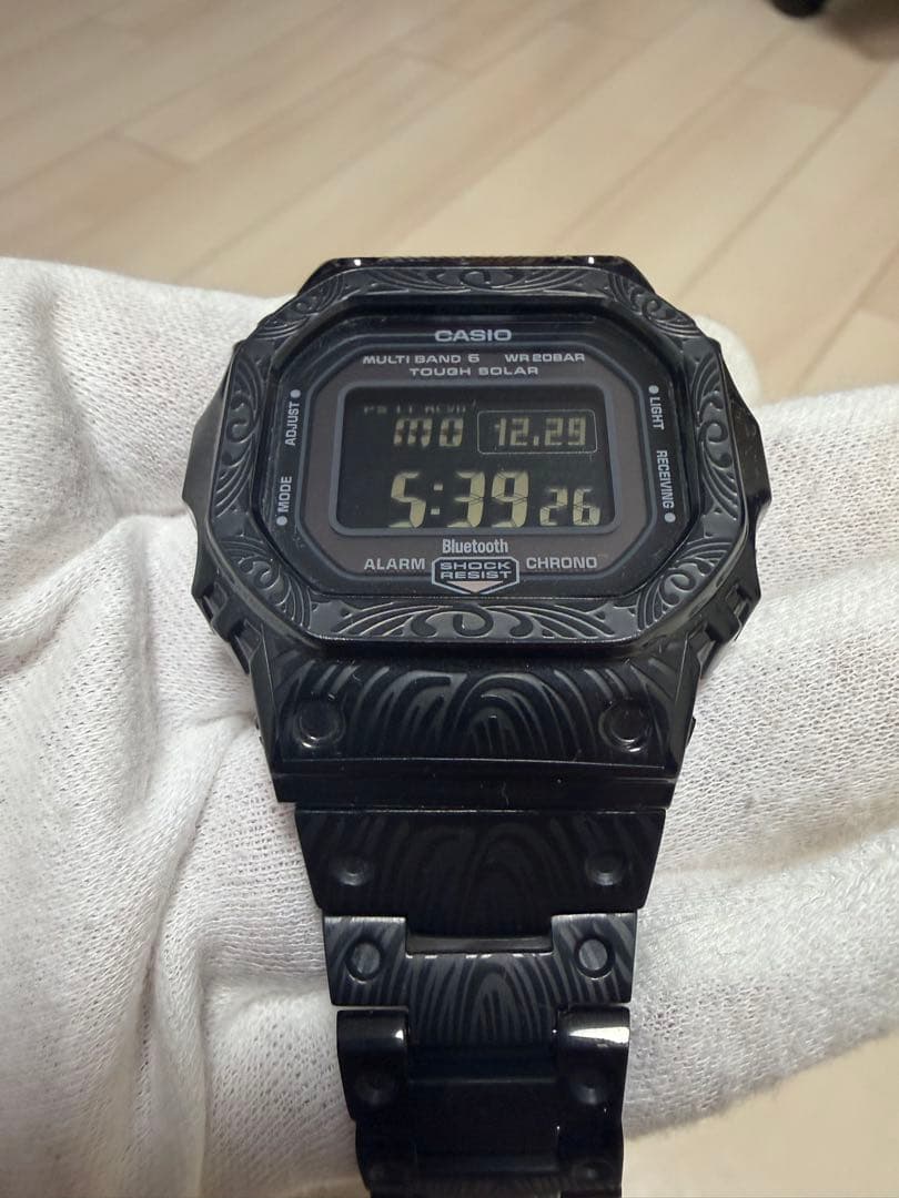 G-SHOCK GW-B5600HR Gショック フルメタル カスタム品