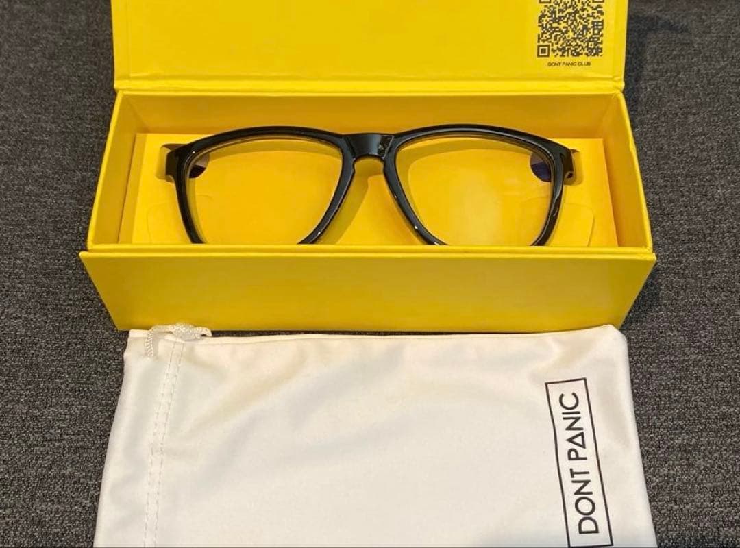 DONT PANIC フルスペック(累進/調光グレー/BLカット)+2.5