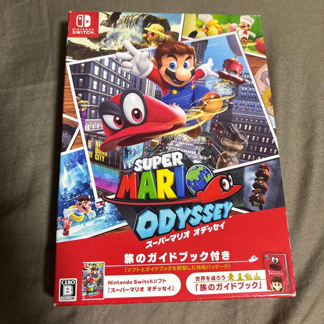 【新品】スーパーマリオ オデッセイ 旅のガイドブック付き
