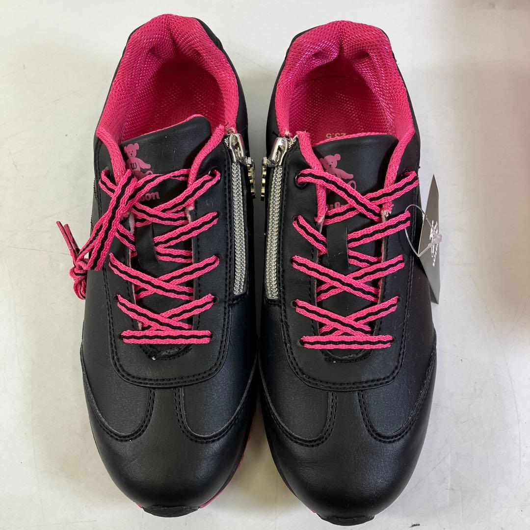 【試着のみ】 Wilson ウィルソン レディース ゴルフシューズ 23.5cm