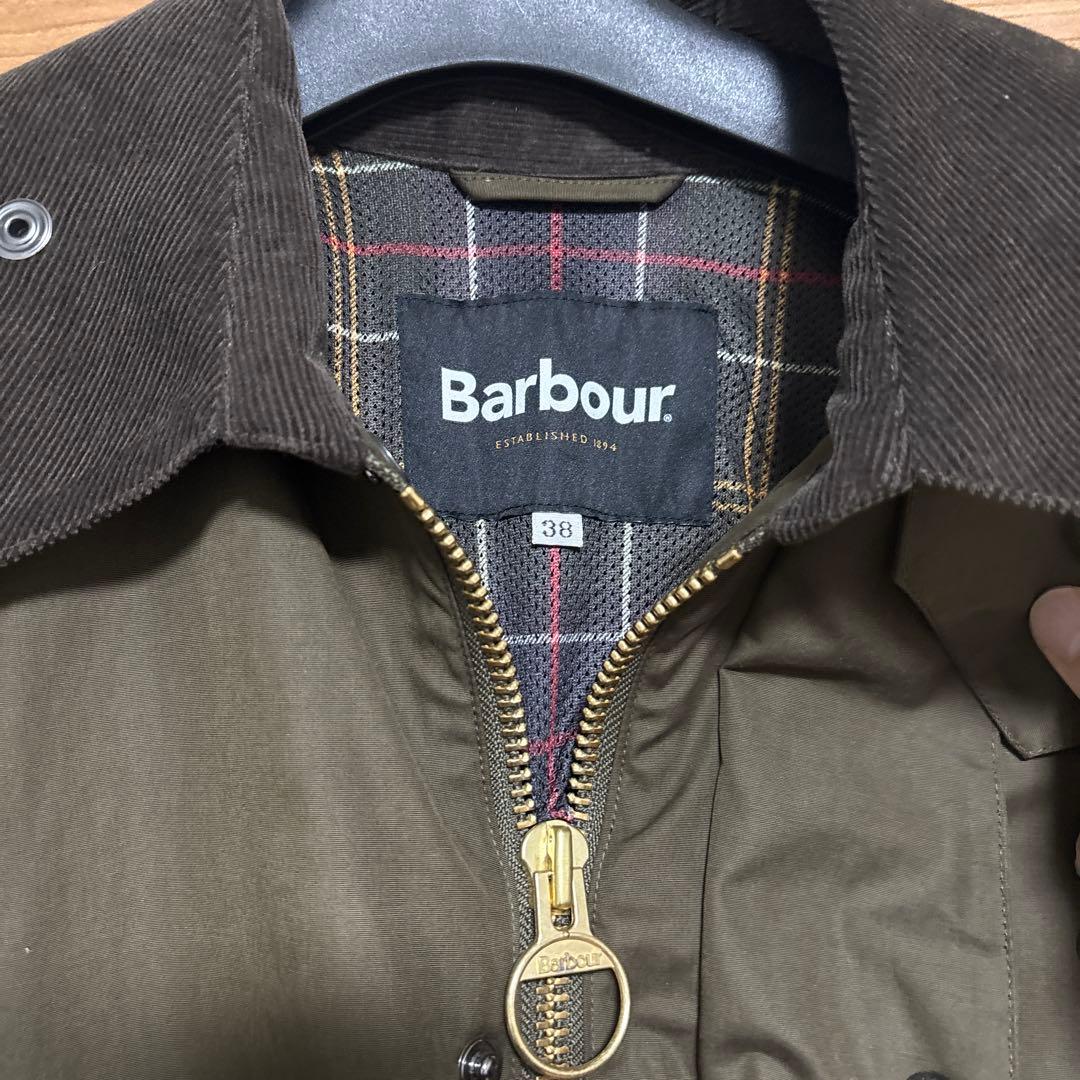 Barbour × BEAMS F 別注 TRANSPORT JACKET 38