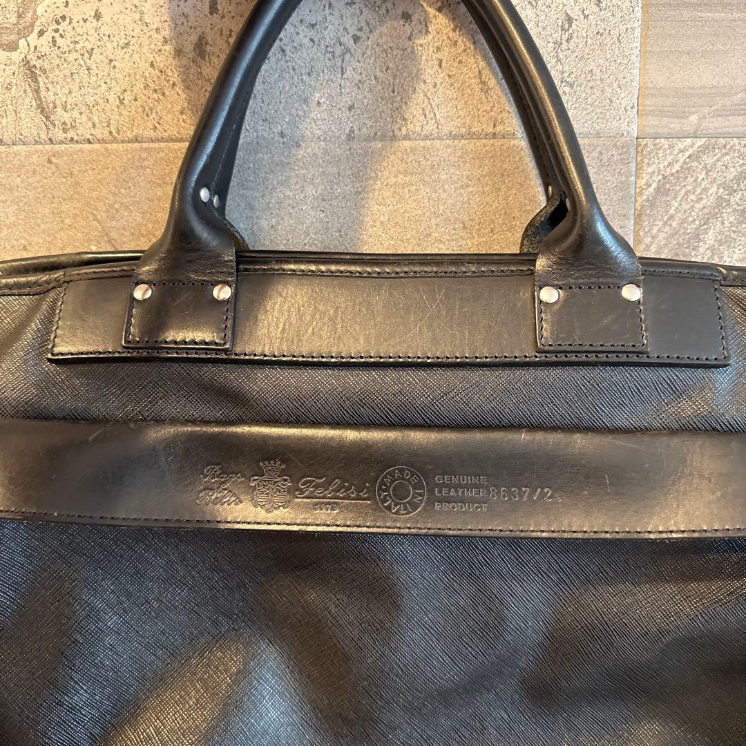 【最終大幅値下げ★送料込み】フェリージ　Felisi ビジネスバック ブラック