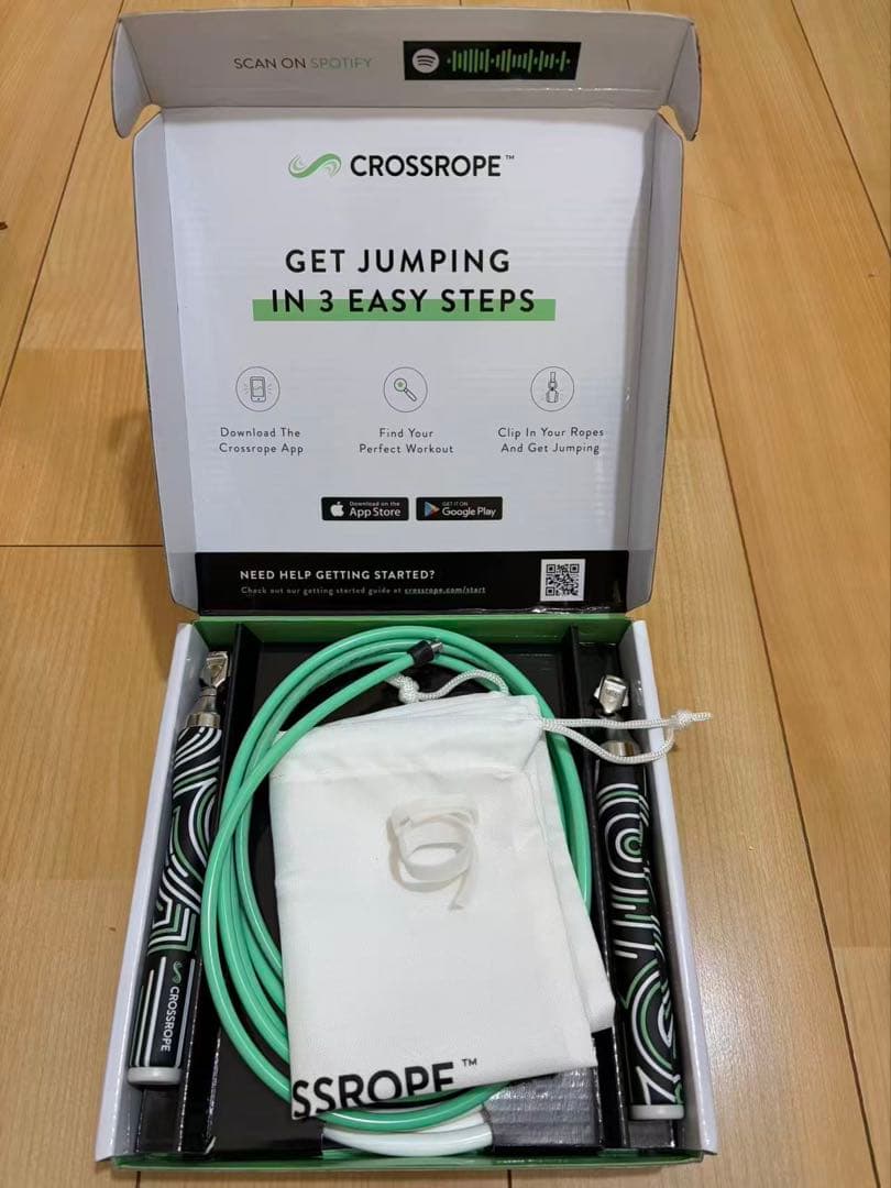 CROSSROPE ウェイト付き縄跳びシステム