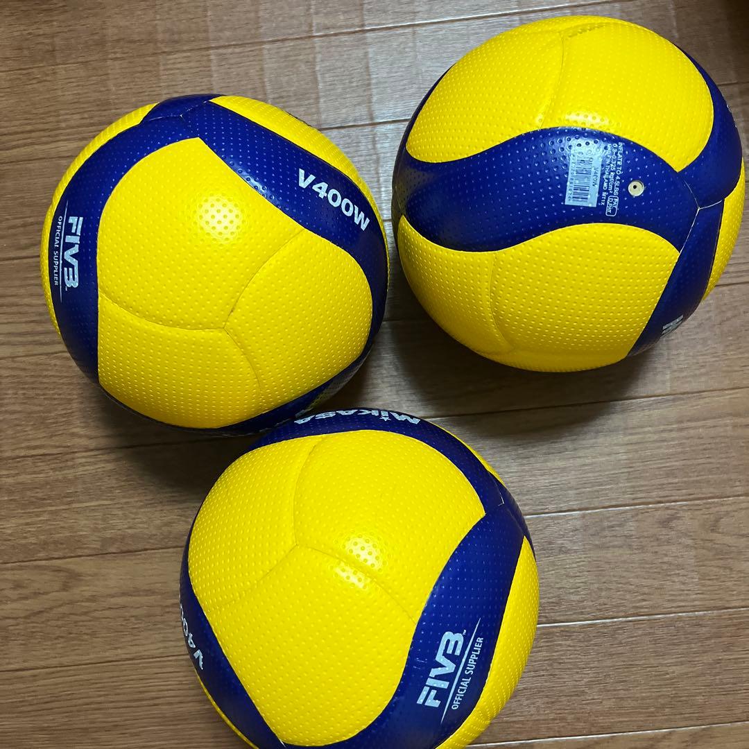 4号球 FIVB V400W バレーボール 中学生用 検定球