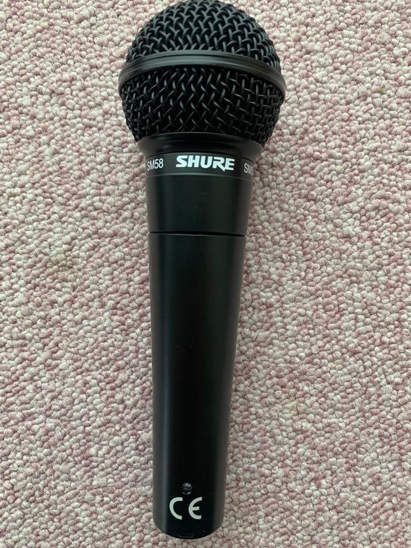 SHURE SM58 ダイナミックマイク　スペシャルブラックエディション