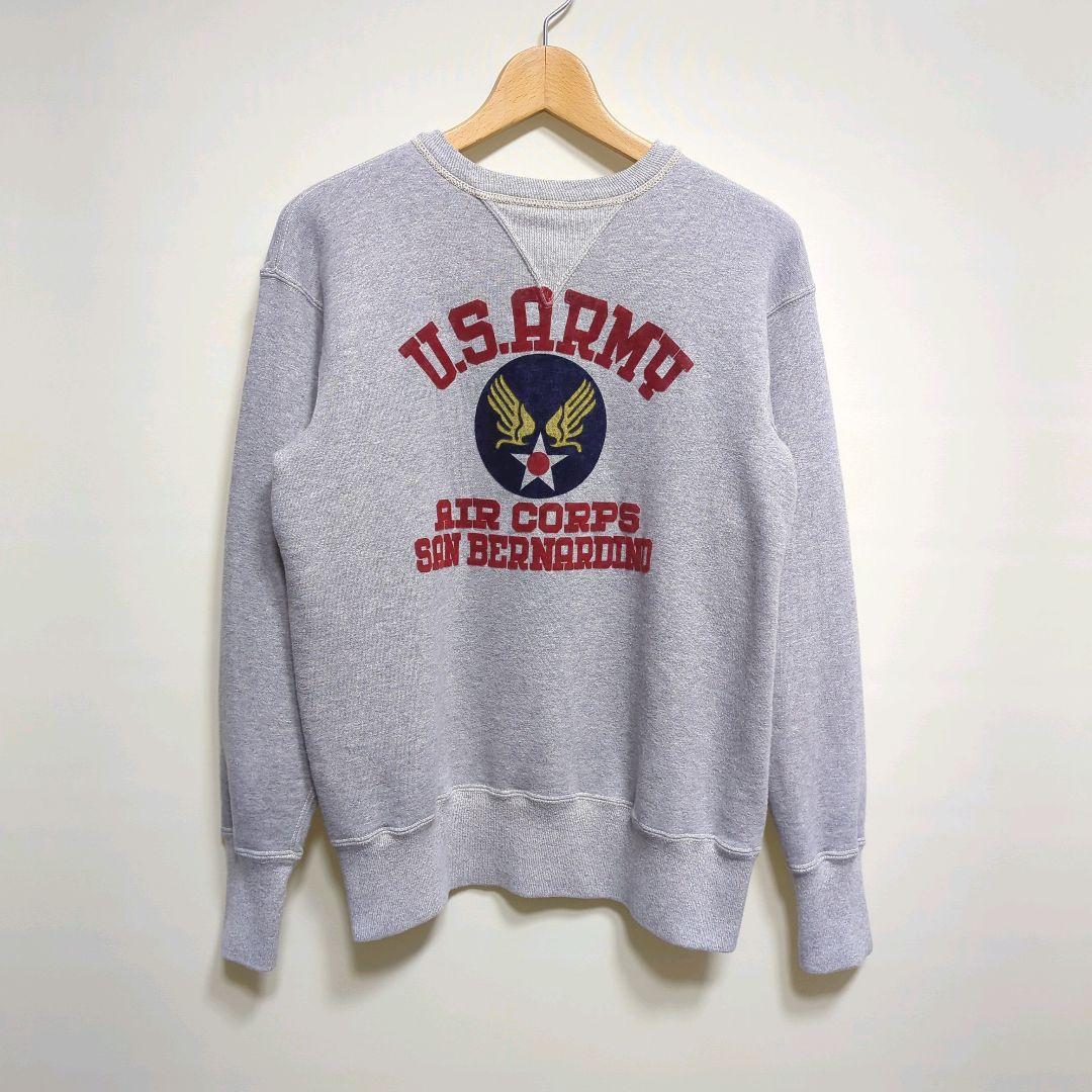 ★日本製 WAREHOUSE アメカジ フロッキー スウェット トレーナー