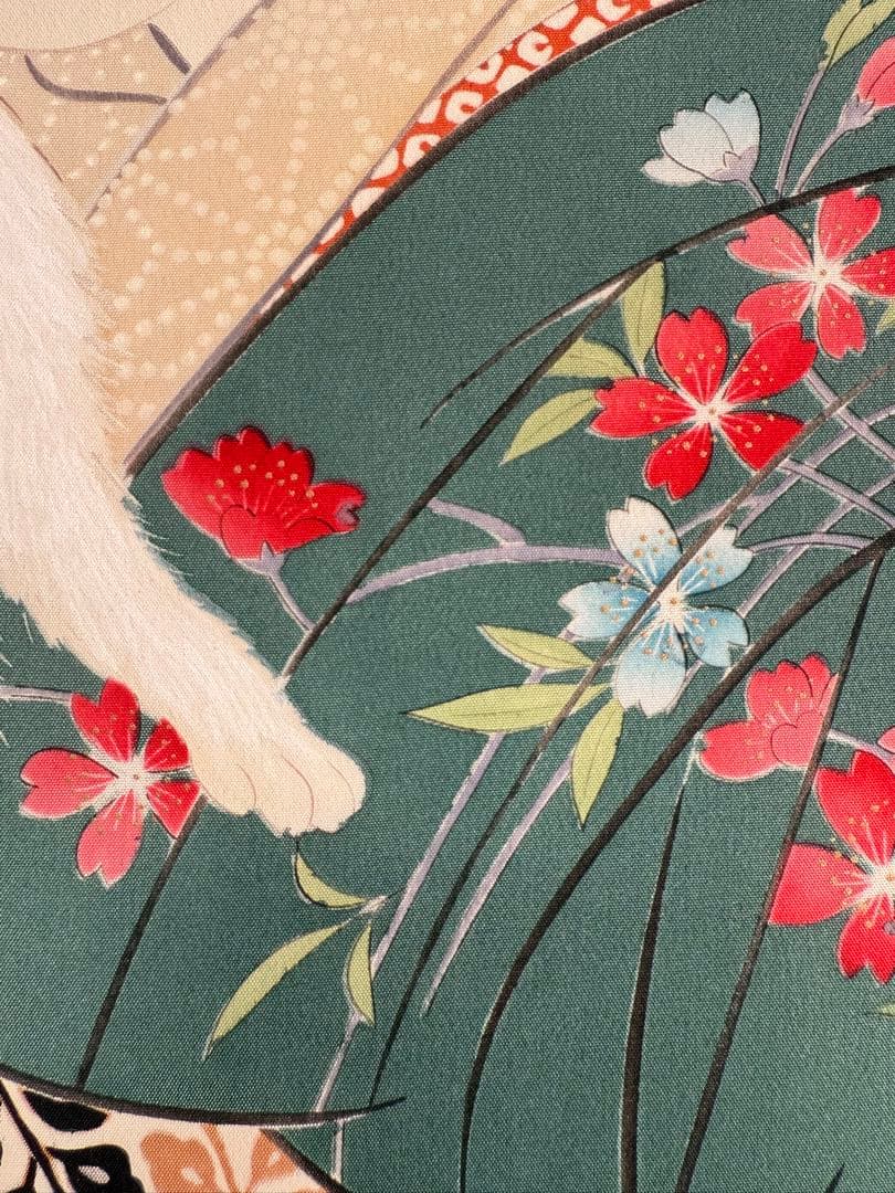 T15 伝統工芸士副会長 摺師 本田春麗 限定17/60部 原画（目黒雅叙園）猫