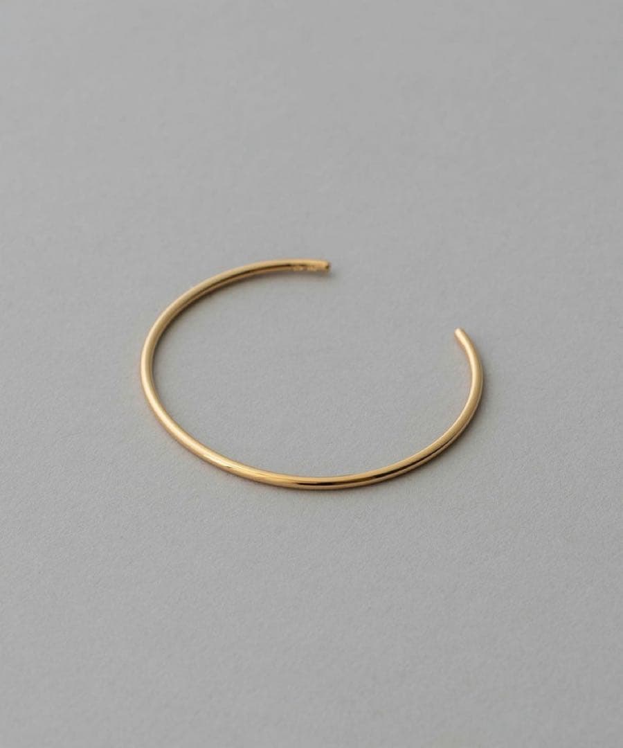 もか様⭐︎ete オブジェ シン バングル S イエローゴールド