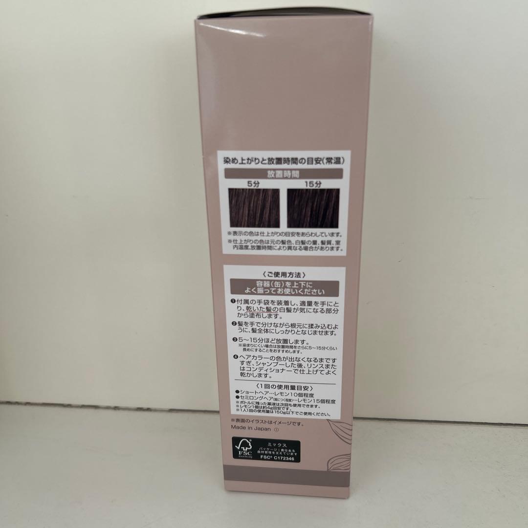 ヘアボーテ エクラ ボタニカルエアカラーフォーム ナチュラルブラック 3本セット