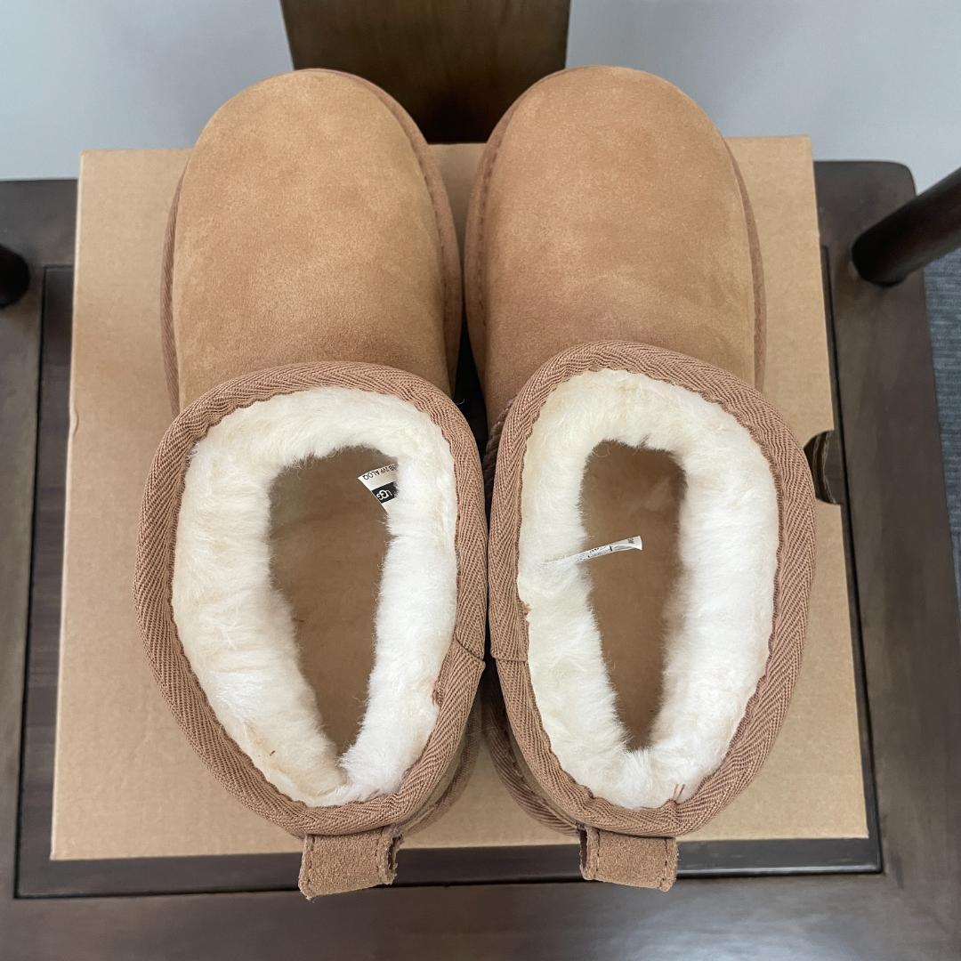 UGG クラシック ウルトラ ミニ プラットフォーム 厚底ブーツ 23cm