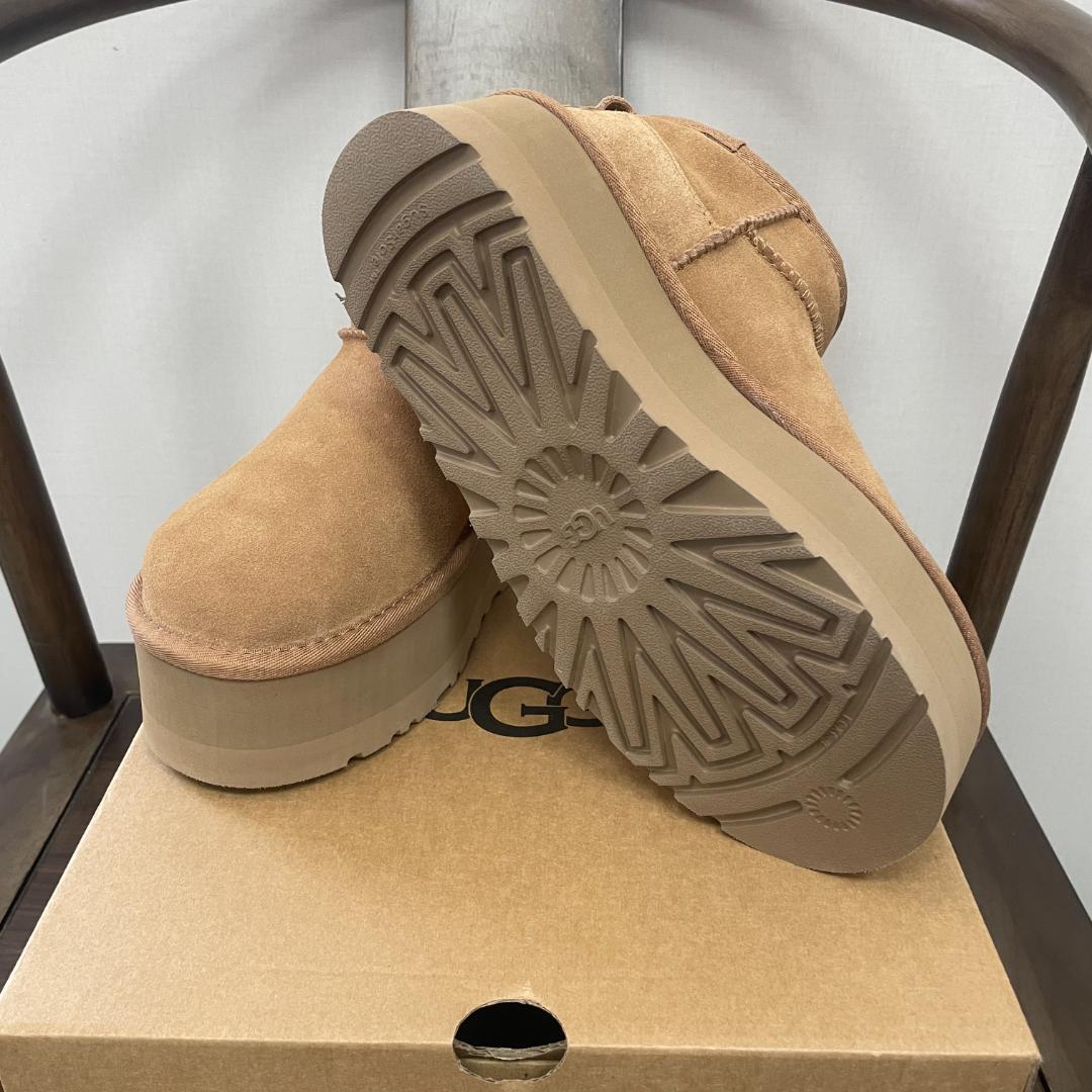 UGG クラシック ウルトラ ミニ プラットフォーム 厚底ブーツ 23cm
