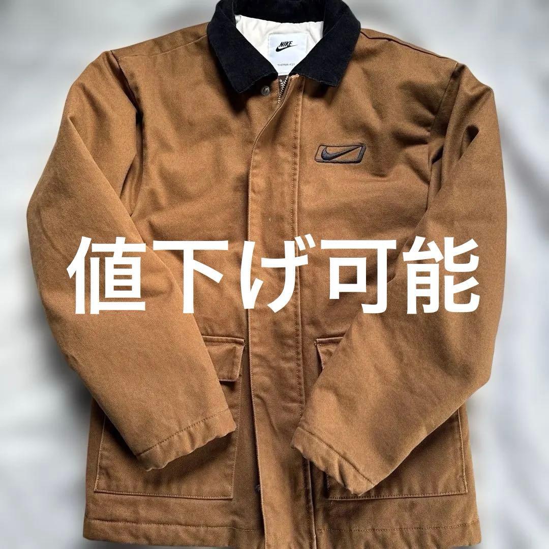 ナイキ メンズ フィールド ワークジャケット　ブラウン　デトロイト