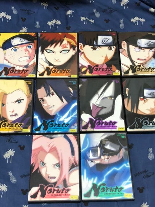 アニメ　NARUTO フィフスシーズン　DVD全10巻セット