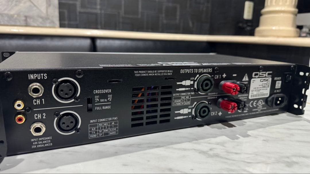 【動作確認済】QSC GX5 パワーアンプ｜PA・店舗音響