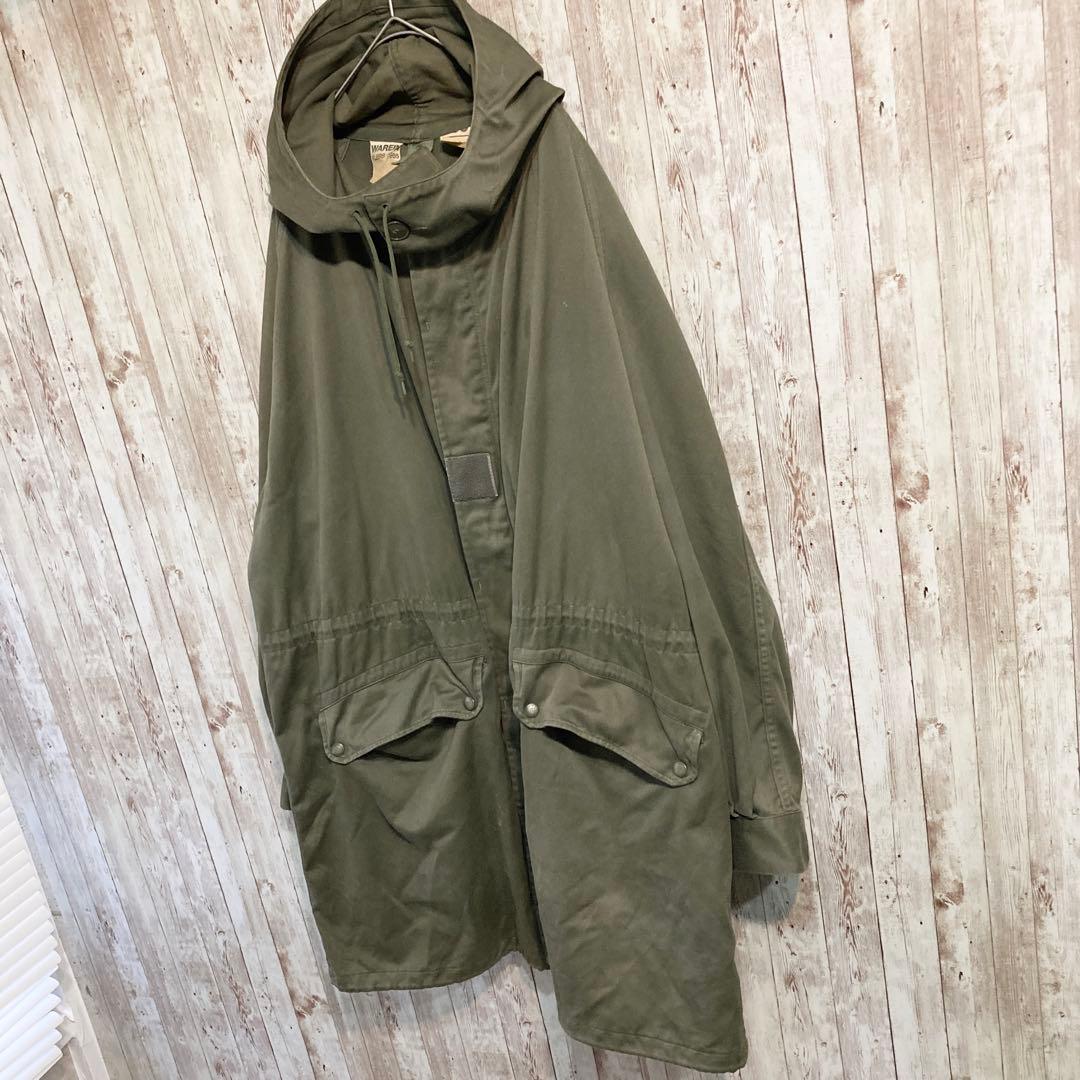 良品✨フランス軍 M64 モッズコート ライナー付き カーキ 古着 108L