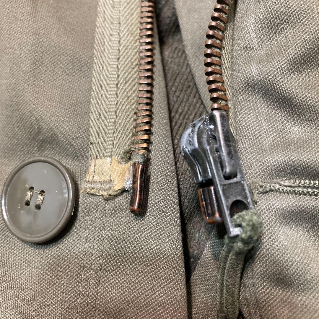 良品✨フランス軍 M64 モッズコート ライナー付き カーキ 古着 108L