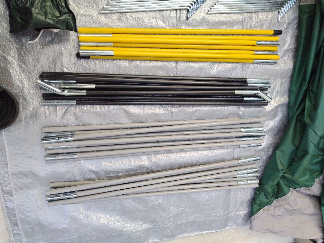 最終値下げ　CAPTAIN STAG CSツールームドームUV 3～4人用