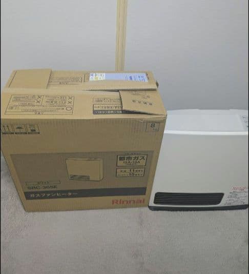 【極美品】リンナイ ガスファンヒーターSRC365E　都市ガス用(11～15畳)