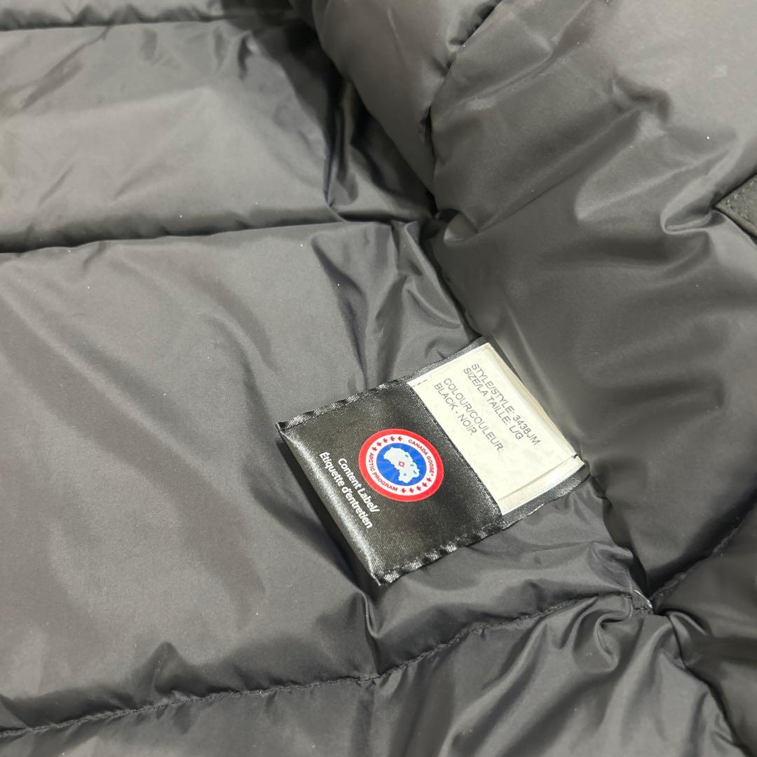   ブラック ダウンジャケット Lサイズ