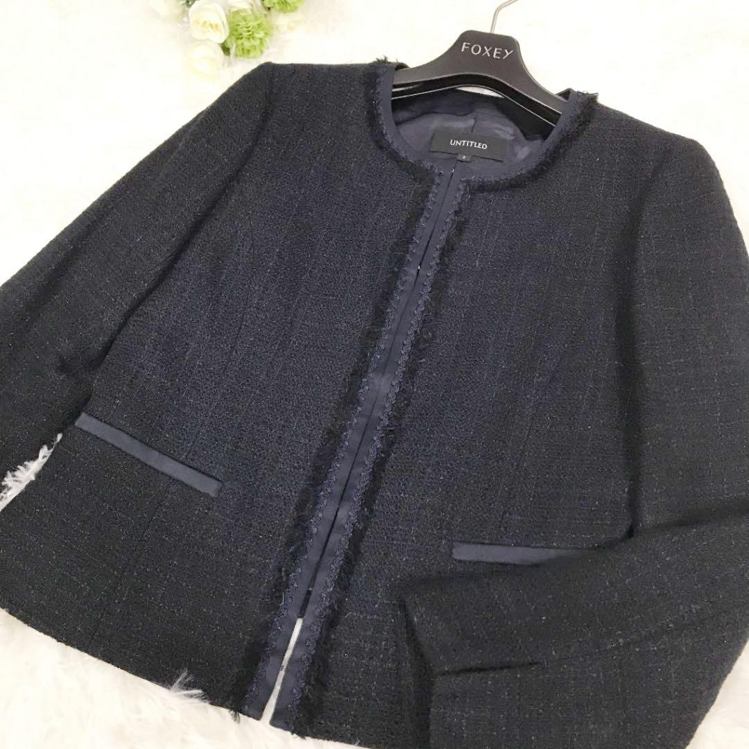 新品同様☆UNTITLED ジャケット NB ワンピース フォーマル 入学 入園