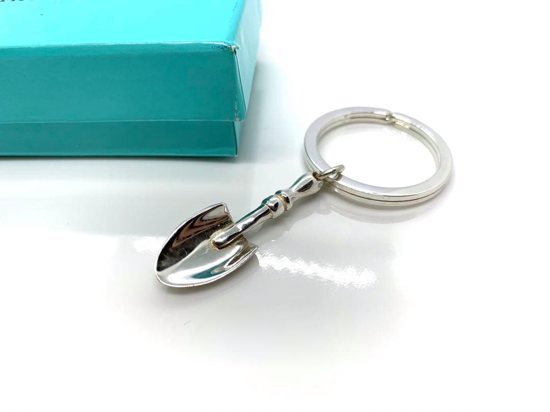 ティファニー　スコップ　キーリング