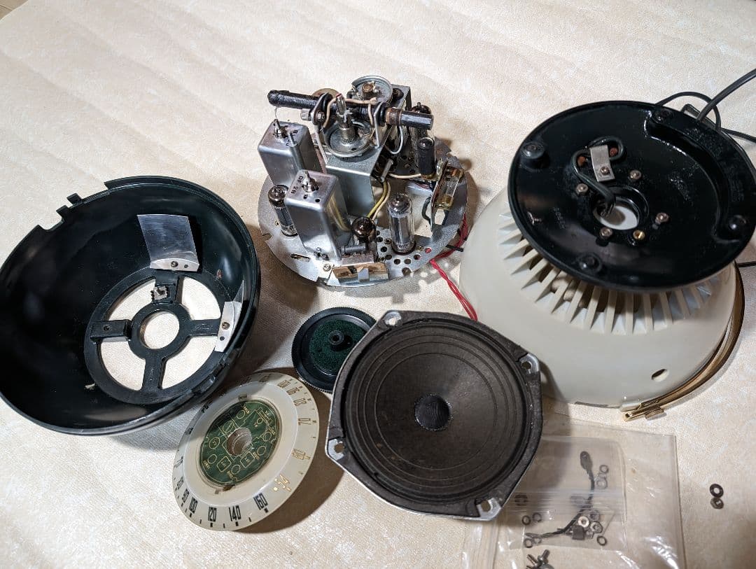 Bluetooth東芝マーキュリー真空管ラジオ　5LE-92