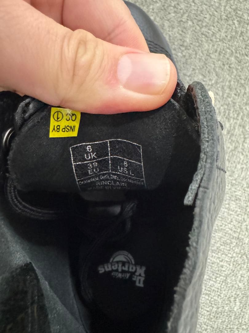 限定【ドクターマーチン】Dr. Martens シンクレア　ブーツ　UK6