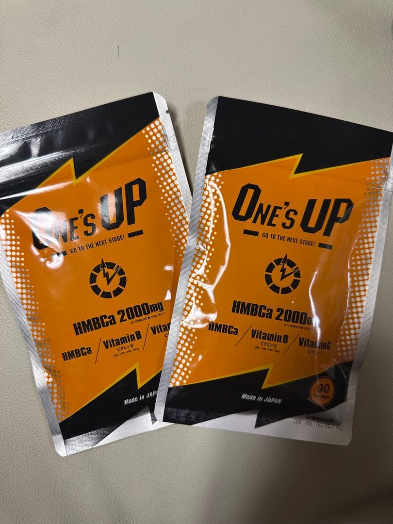 ONE's UP HMBCa 2000mg ダイエットサプリ90粒✖️2袋