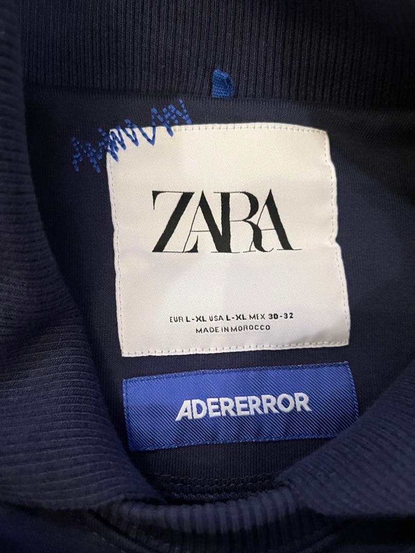 ZARA ADERERROR コラボ トレーナー ネイビー
