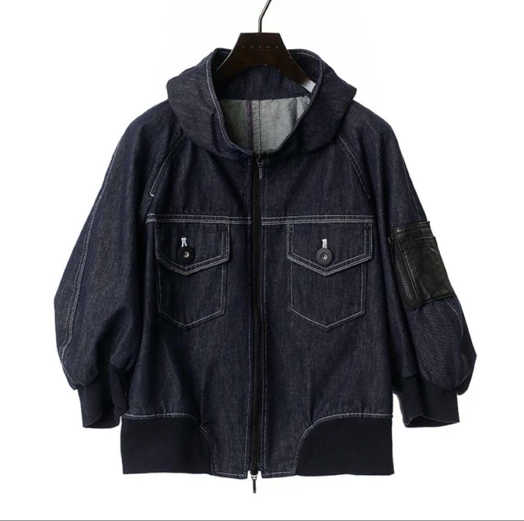 プライド・ディープブルー デニム ジャケット