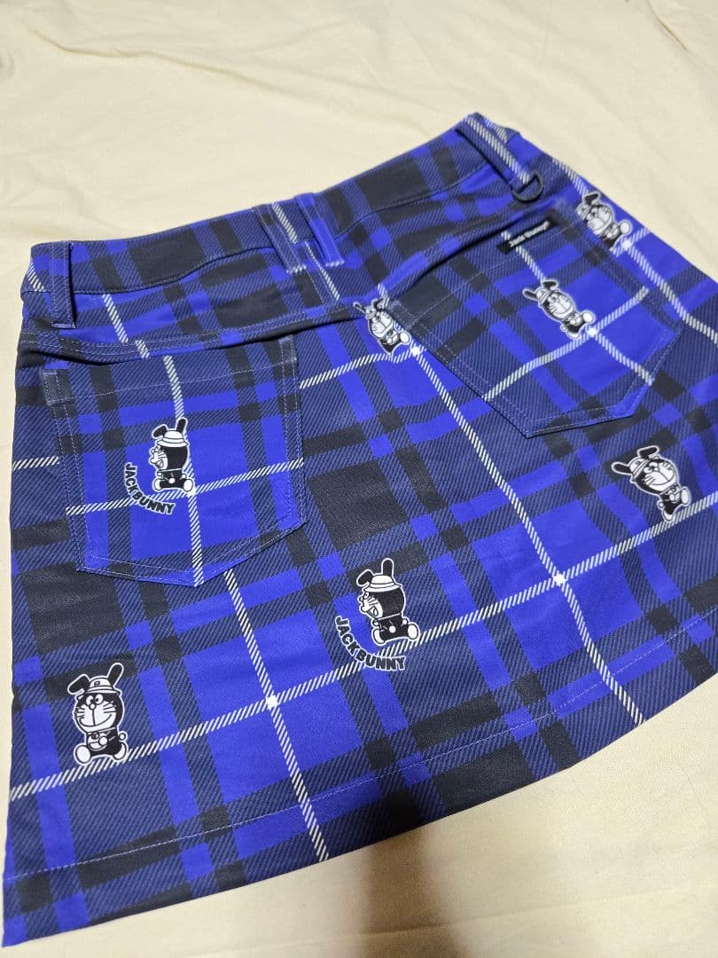 ジャックバニー　ドラえもん　パープル　ゴルフウェア　スカート　S　サイズ 0