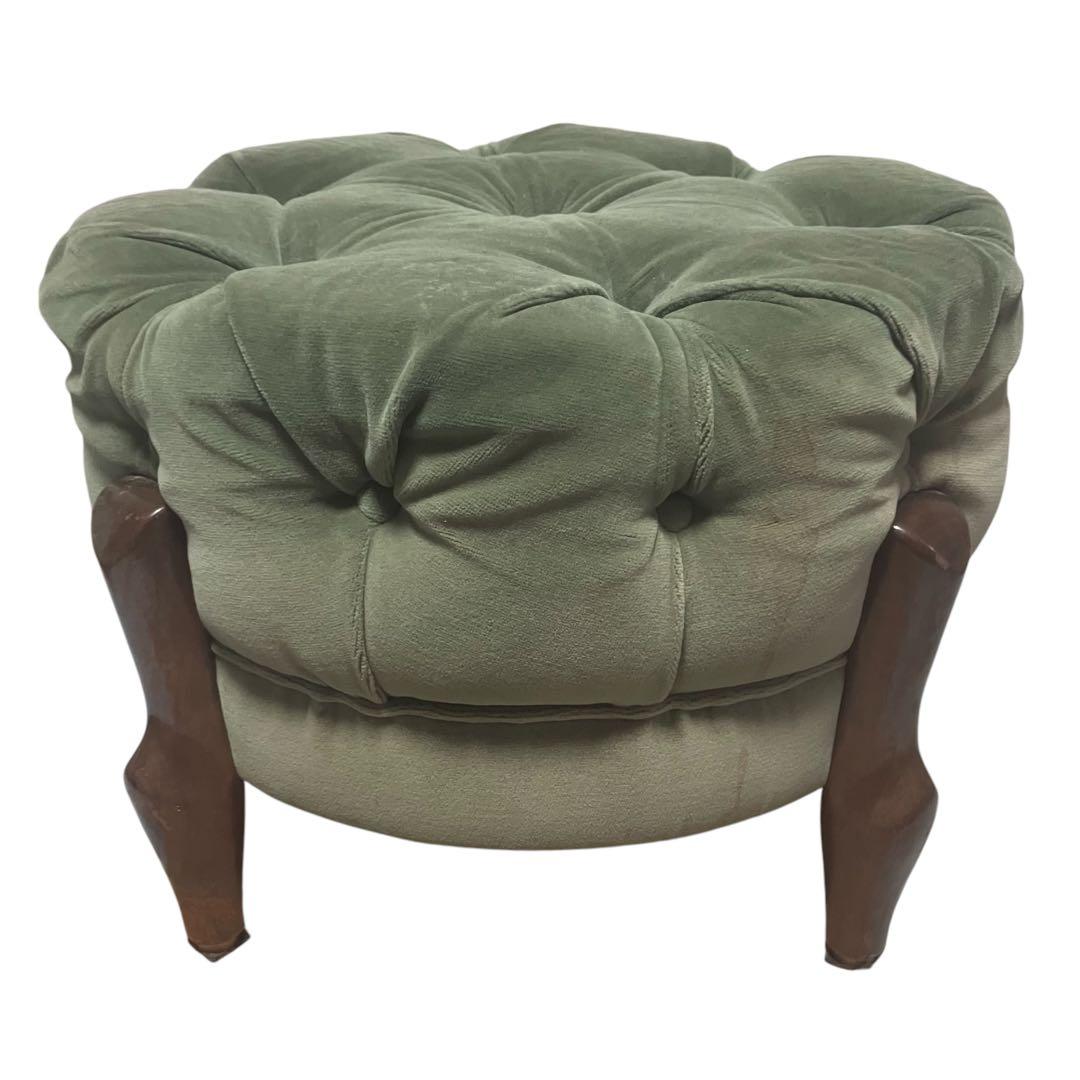 maruni マルニ家具オットマンスツール　猫脚ベルサイユGシリーズ　希少レトロ