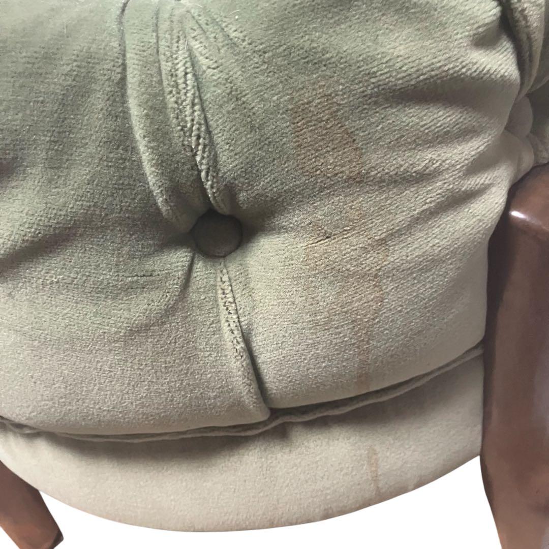 maruni マルニ家具オットマンスツール　猫脚ベルサイユGシリーズ　希少レトロ