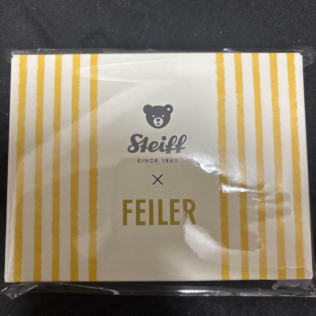 ぱ*ん様 FEILER シュタイフコラボ　ハンカチ＆チャーム 2024