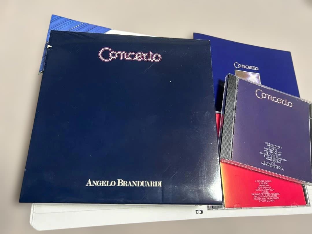 【超希少！必聴実況】Angelo Branduardi/Concerto/2CD