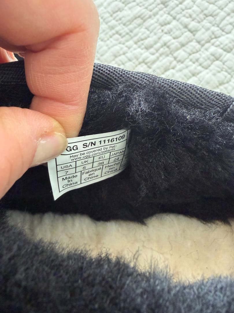 UGG クラシックウルトラミニ　24 新品未使用　ブラック